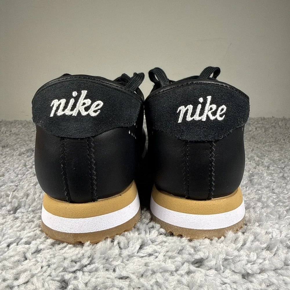 Nike Cortez Leather HQ1841-002 Women's Size 9 Black Gum New without box